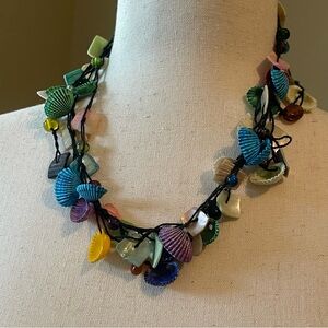 Multicolor Shell Necklace